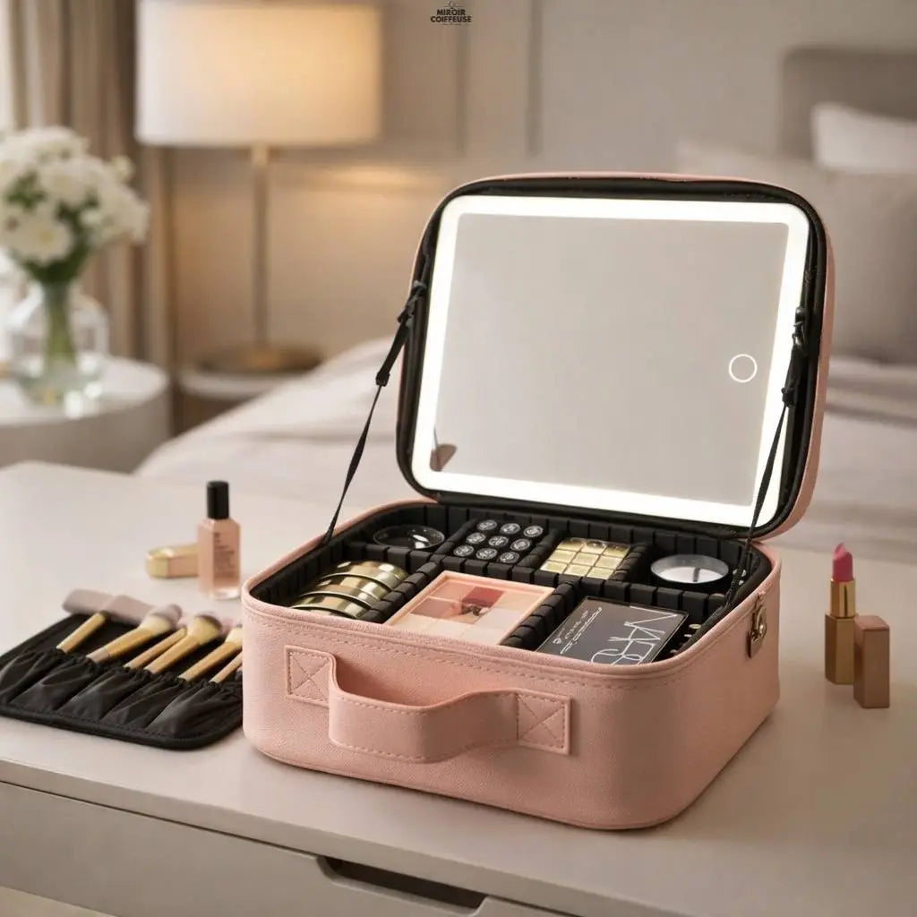 Trousse Maquillage Miroir LED
