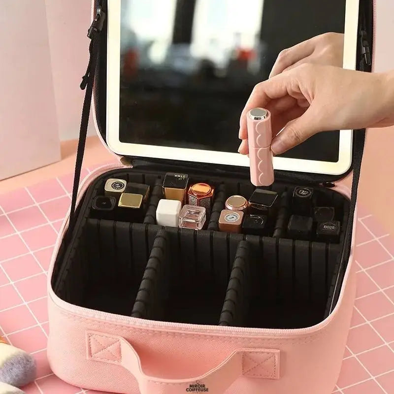 Trousse Maquillage Miroir LED 3