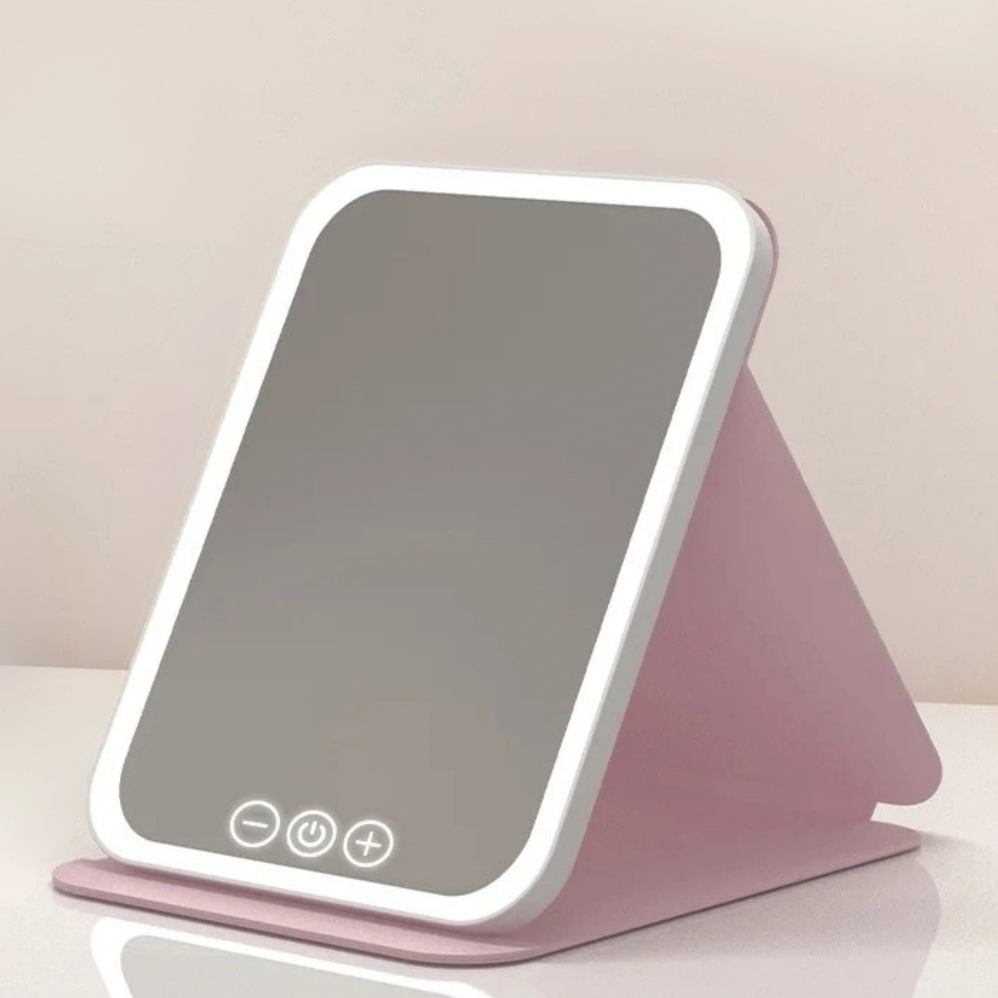 Miroir Maquillage LED pliable – Compact