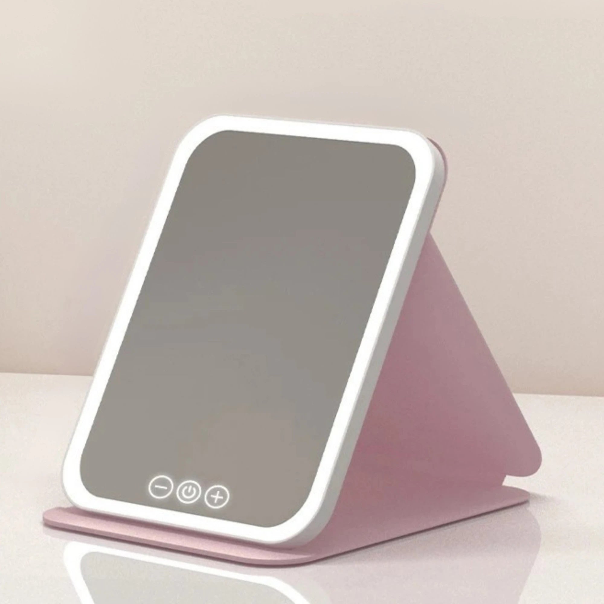 Miroir Maquillage LED pliable – Compact